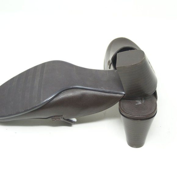 Clog Walking Cradles Brown Leather Size 7.5 - Picture 6 of 7